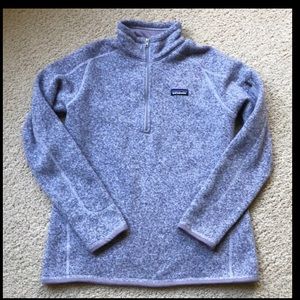 Patagonia 3/4 zip better sweater